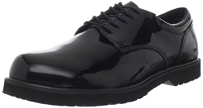 Bates Men's High Gloss Duty Work Shoe