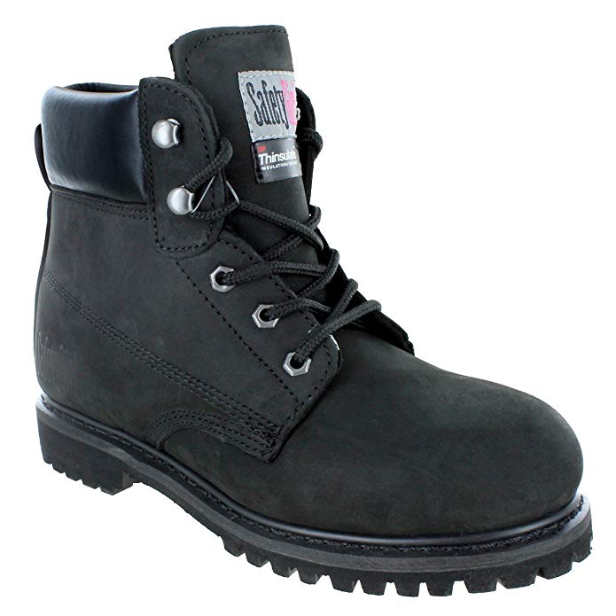 Safety Girl II Insulated Work Boot - Black Soft Toe