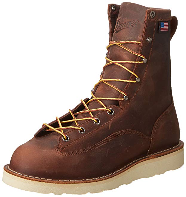 Danner Men's Bull Run 8-Inch BRN Cristy Work Boot