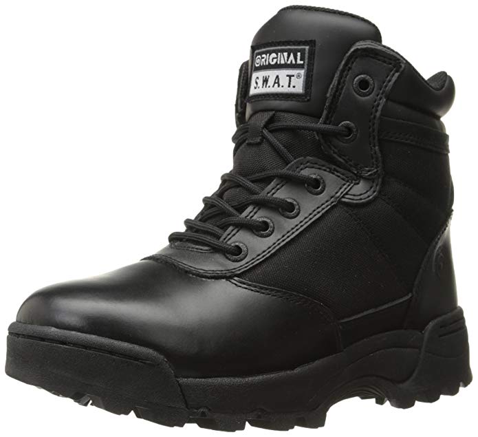 Original S.W.A.T. Men's Classic 6 inch Side-Zip Military Tactical Boot