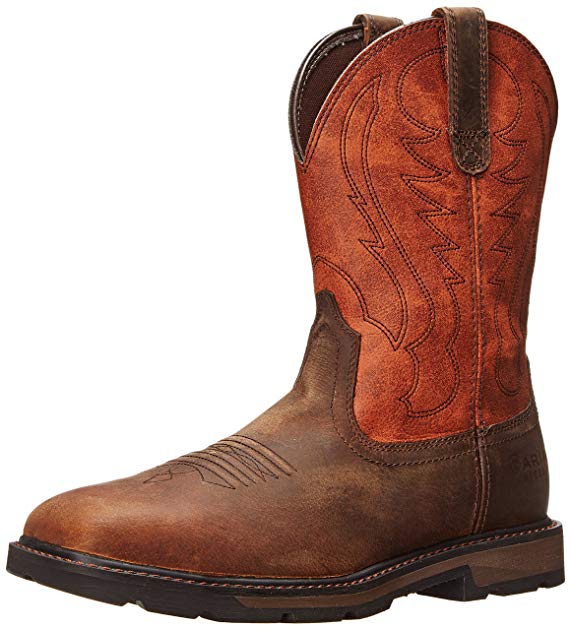 Ariat Men's Groundbreaker Wide Square Steel Toe Work Boot