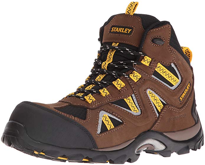 Stanley Men's Trench Mid Comp Toe Industrial Construction Shoe