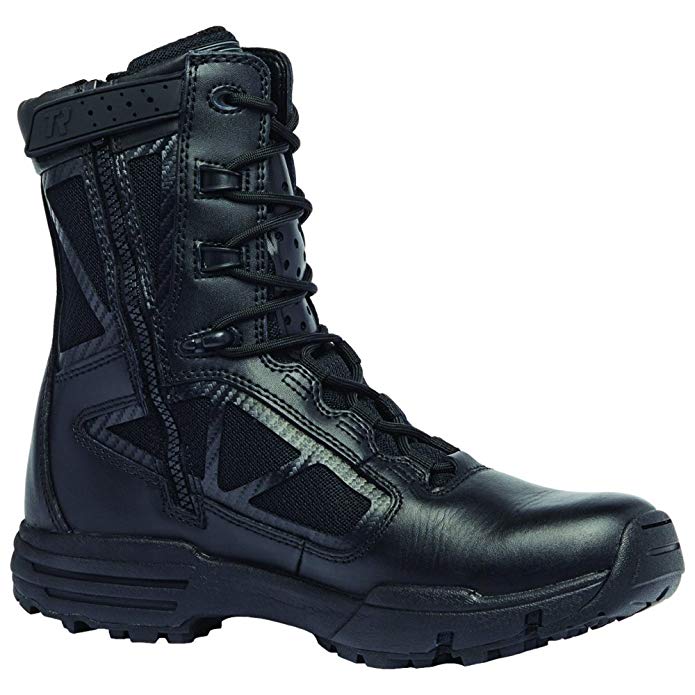 Belleville 918z Tactical Research Chrome Side Zip Hot Weather Black 8 inch Boot