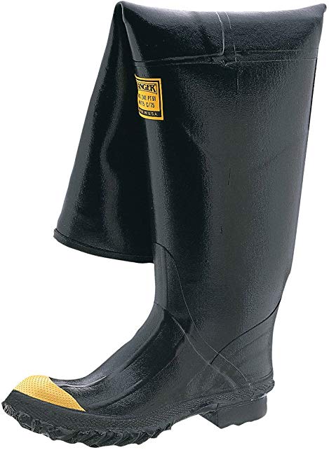 Honeywell Safety 2142-9 Ranger Safety Stormking Hip Boot for Men's, Size-9, Black