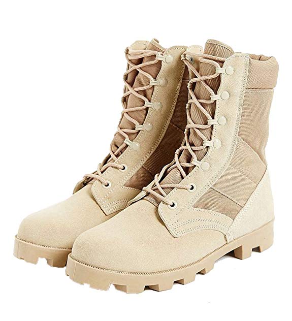 ANS Military Style Jungle Boots Desert Tan Speedlace Jungle Boot Size 10R