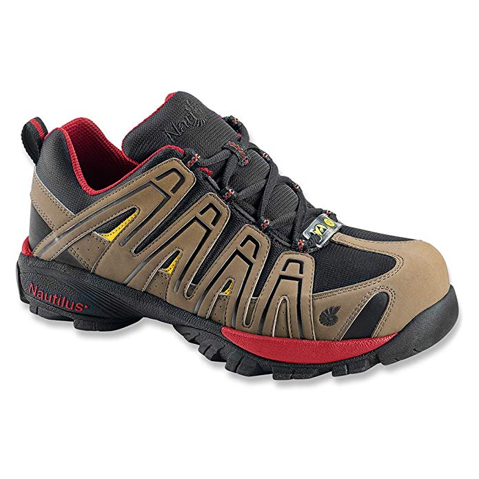 Nautilus Safety Footwear Men's 1341 ESD Anti Fatigue Composite Toe Safety Shoe