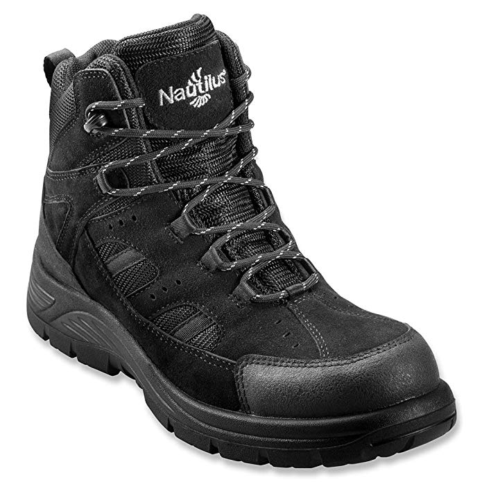 Nautilus Men's Metal Free Waterproof Lace-up Work Boot Composite Toe - N9548