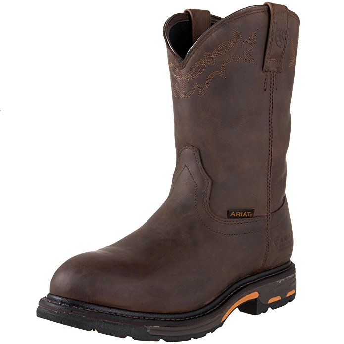 Ariat Men's Workhog Pull-on Waterproof Pro Work Boot