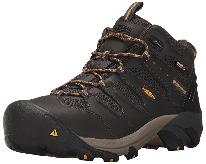 Keen Utility Men's Lansing Mid Waterproof Industrial and Construction Shoe