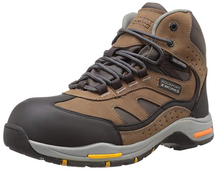 Rockport Work Men's Prompter Rk5650 Waterproof Sport Hiker