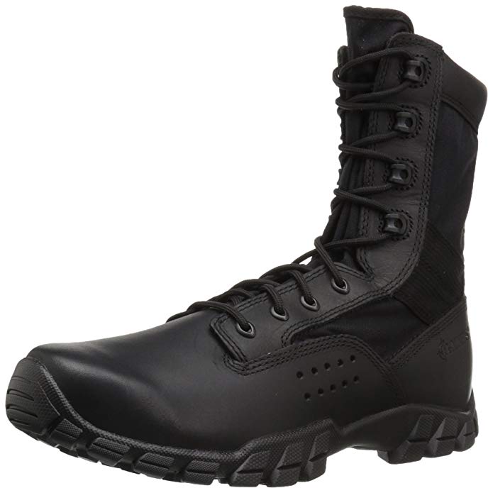 Bates Men's Cobra Hot Weather Side Zip Military and Tactical Boot,