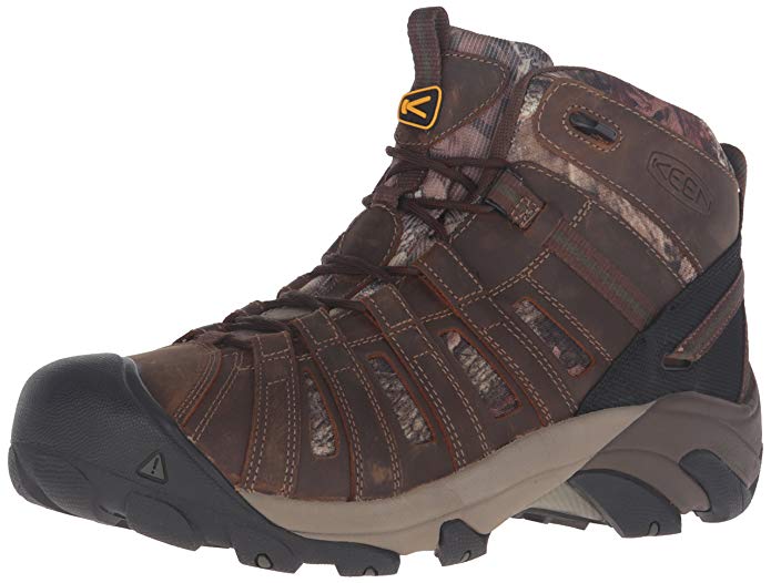 KEEN Utility Men's Flint Mid Soft Toe Work Boot