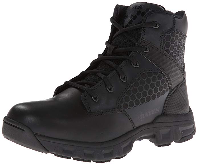 Bates Men's Code 6.6 Inch Side Zip Lightweight Tactical Boot