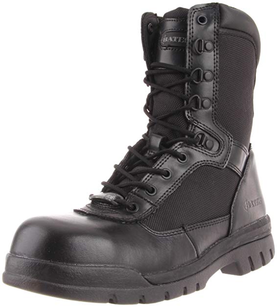 Bates Men's Safety Enforcer 8 Inch L N Steel Toe Uniform Work Oxford