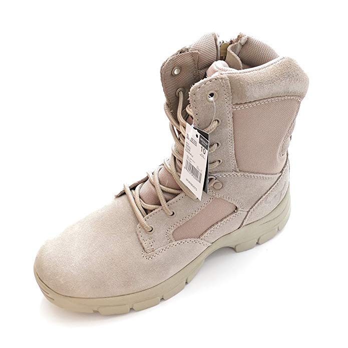 Texas Steer Mens Kamaal 2 Tan Work Boot Sand Combat Tactical Military Army Shoes