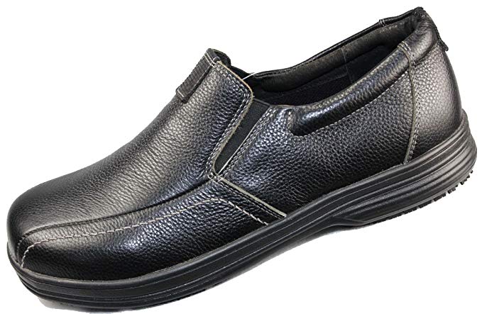 Laforst Stan 8205 Mens Work Slip Resistant Slip On Loafers Black 13
